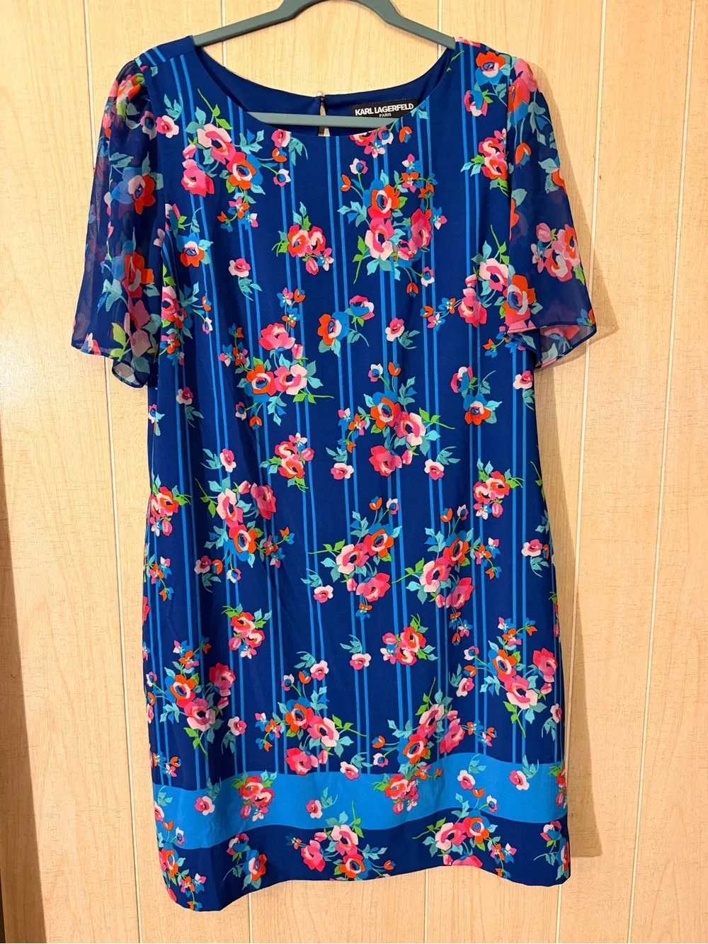 Karl Lagerfeld vibrant floral